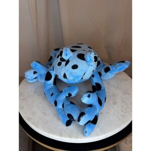 Blue Spotted Frog Plush Stuffed Animal Toy Kids Room Decor‎ Cute